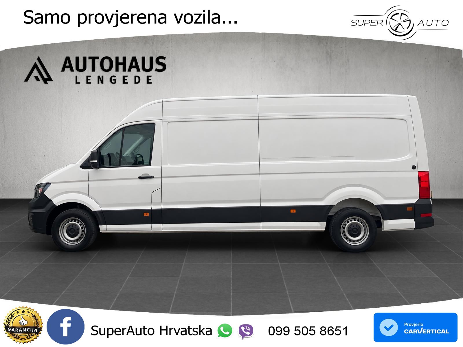Volkswagen Crafter 35 2.0TDI LANG+HOCH AUTOMAT. KAMERA PDC 140 KS