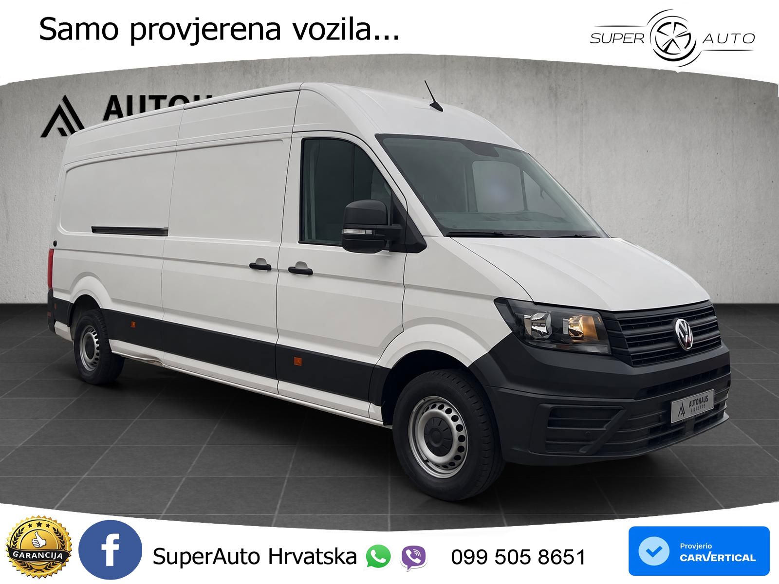 Volkswagen Crafter 35 2.0TDI LANG+HOCH AUTOMAT. KAMERA PDC 140 KS