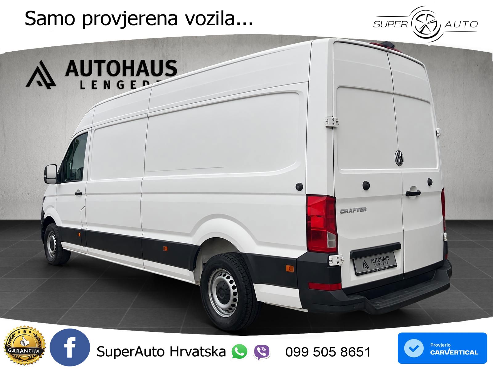 Volkswagen Crafter 35 2.0TDI LANG+HOCH AUTOMAT. KAMERA PDC 140 KS