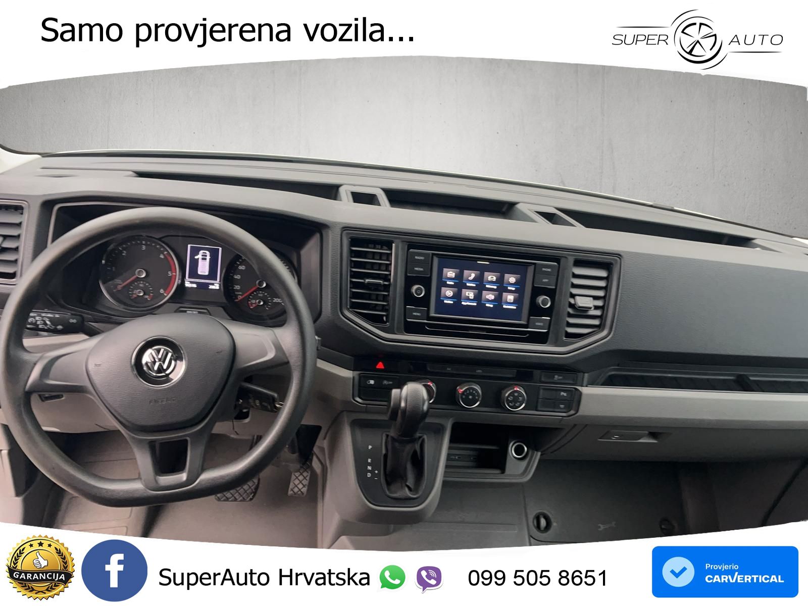Volkswagen Crafter 35 2.0TDI LANG+HOCH AUTOMAT. KAMERA PDC 140 KS