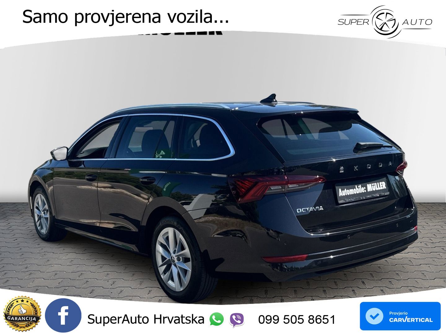 Škoda Octavia Combi 2.0 TDI (150 KS) DSG LED+GR SJED+ACC