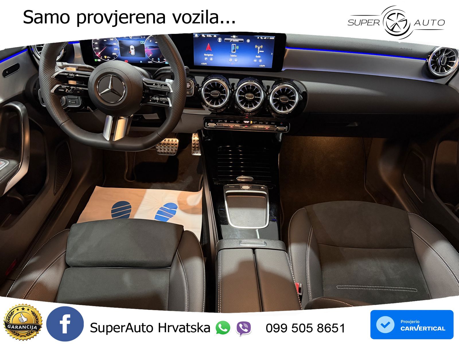 Mercedes-Benz A 220d 8G-DCT LED+GR SJED+ACC
