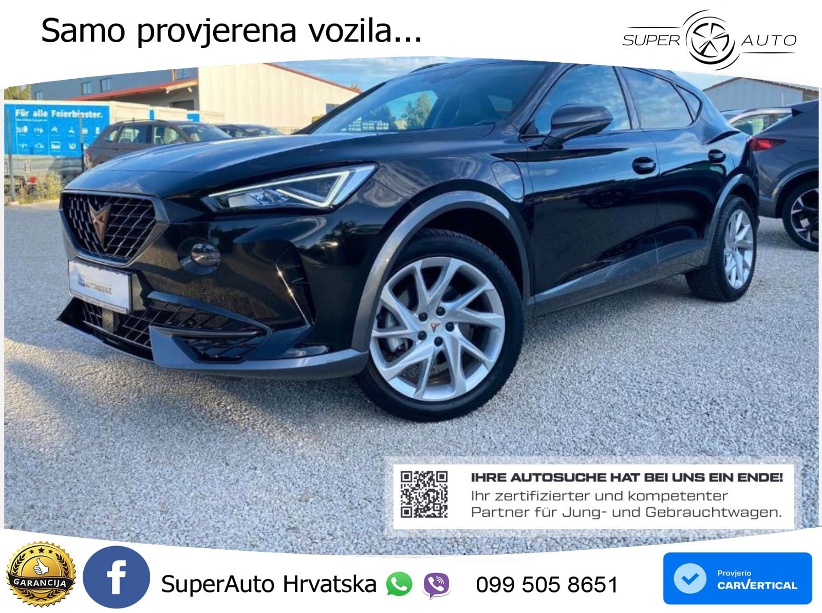 Cupra Formentor 1.4 TSI (204 KS) e-Hybrid DSG LED+GR SJED+ACC