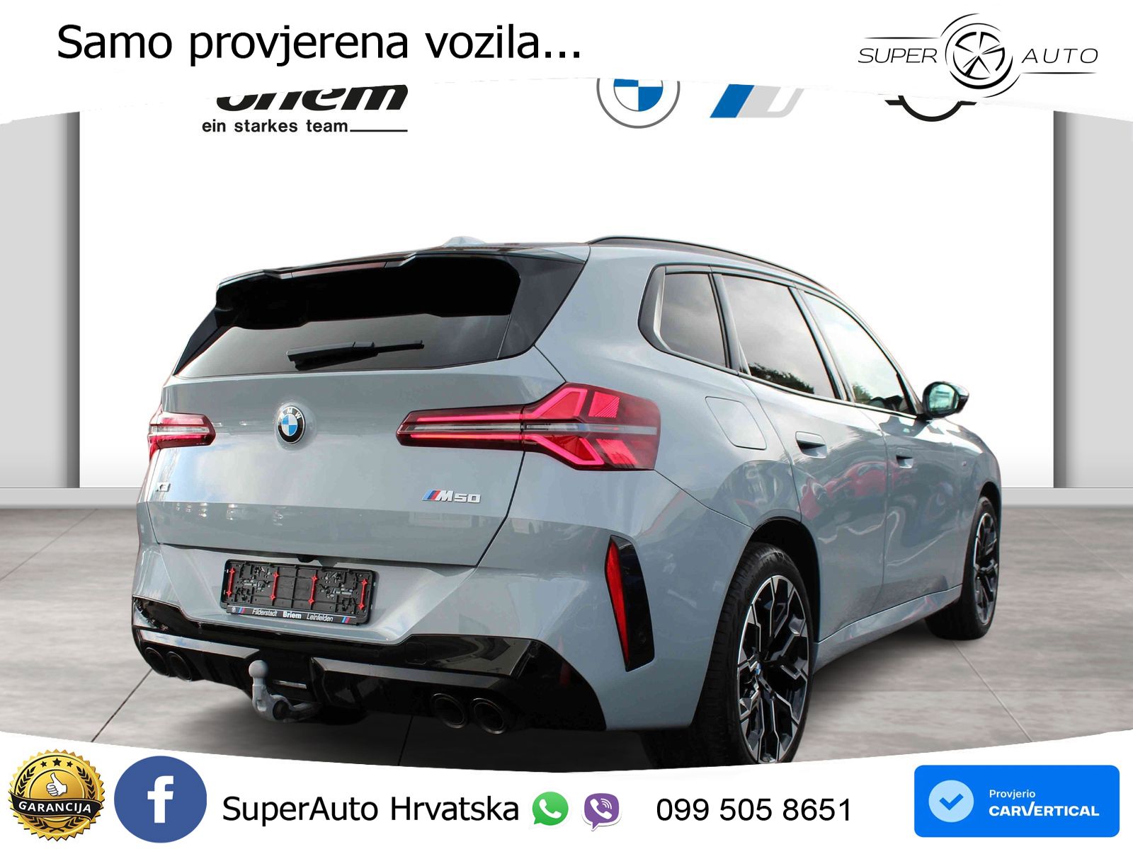 BMW X3 M50 xDrive Steptronic M Sport ACC+HEAD+GR SJED+360+PANO