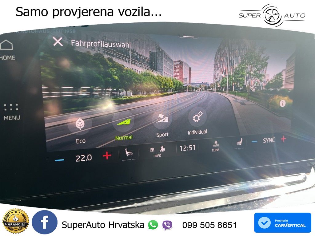 Škoda Octavia Combi 2.0 TDI (150 KS) DSG Selection LED+GR SJED+ACC