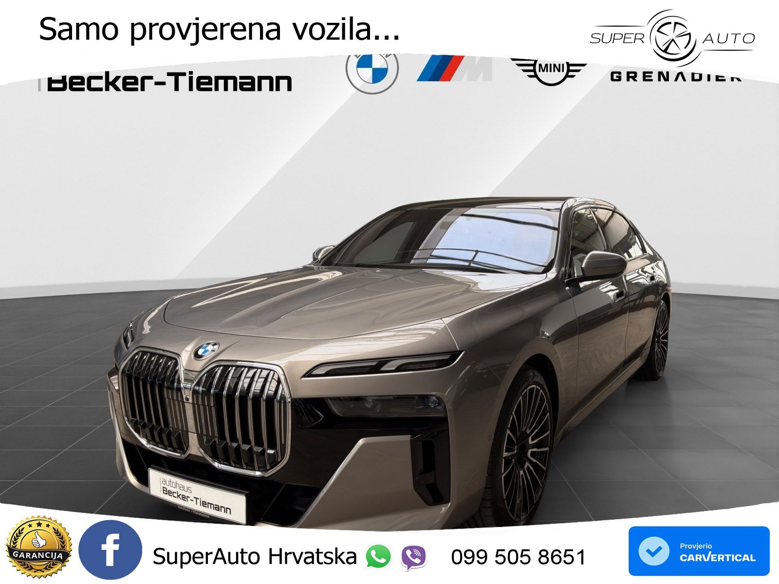 BMW 740d (299 KS) xDrive Steptronic M Sport LED+GR SJED+ACC