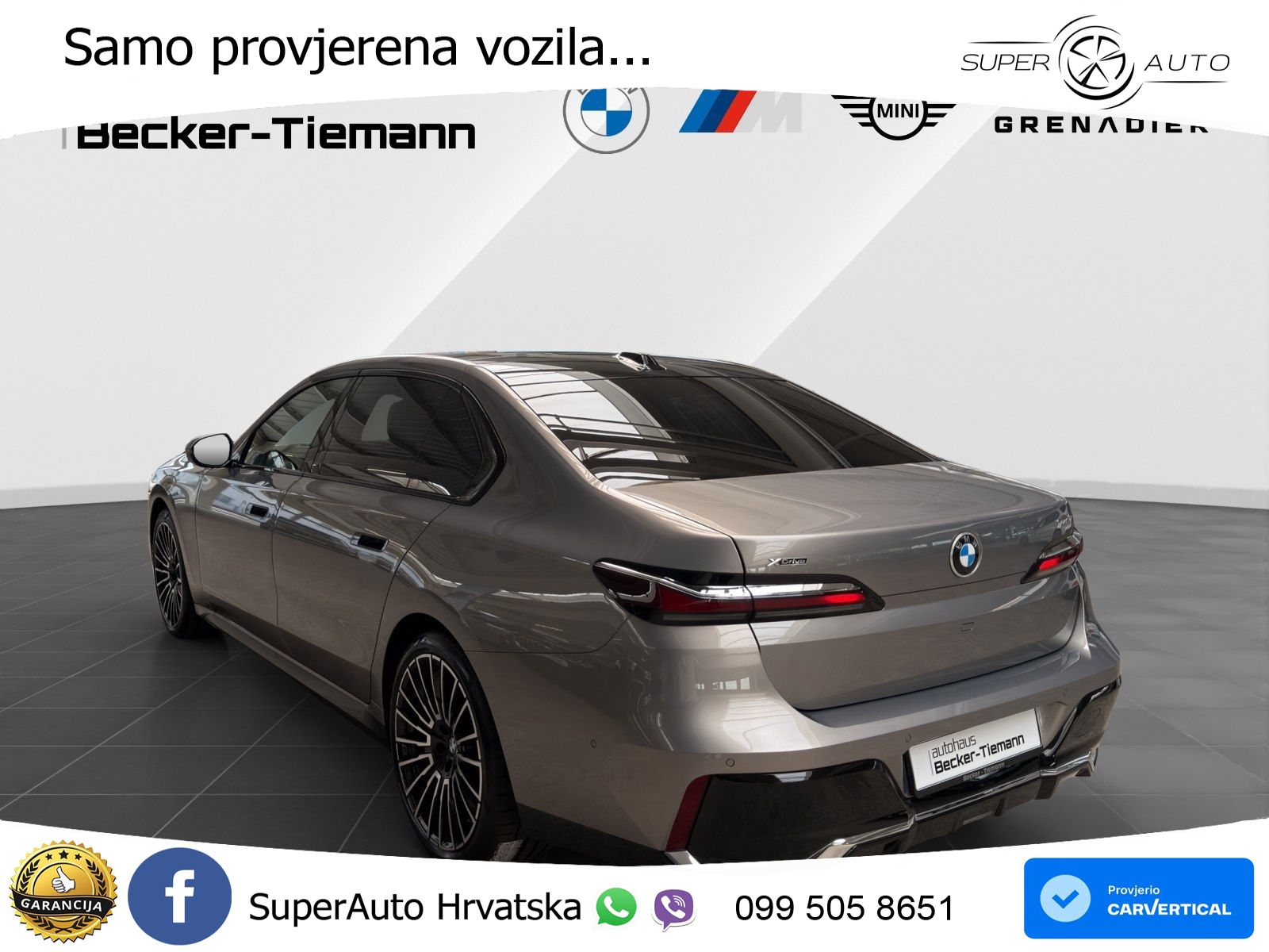 BMW 740d (299 KS) xDrive Steptronic M Sport LED+GR SJED+ACC
