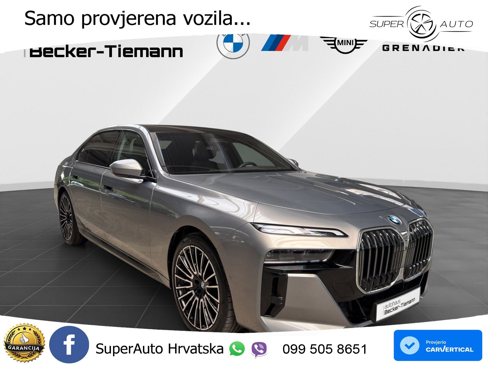 BMW 740d (299 KS) xDrive Steptronic M Sport LED+GR SJED+ACC