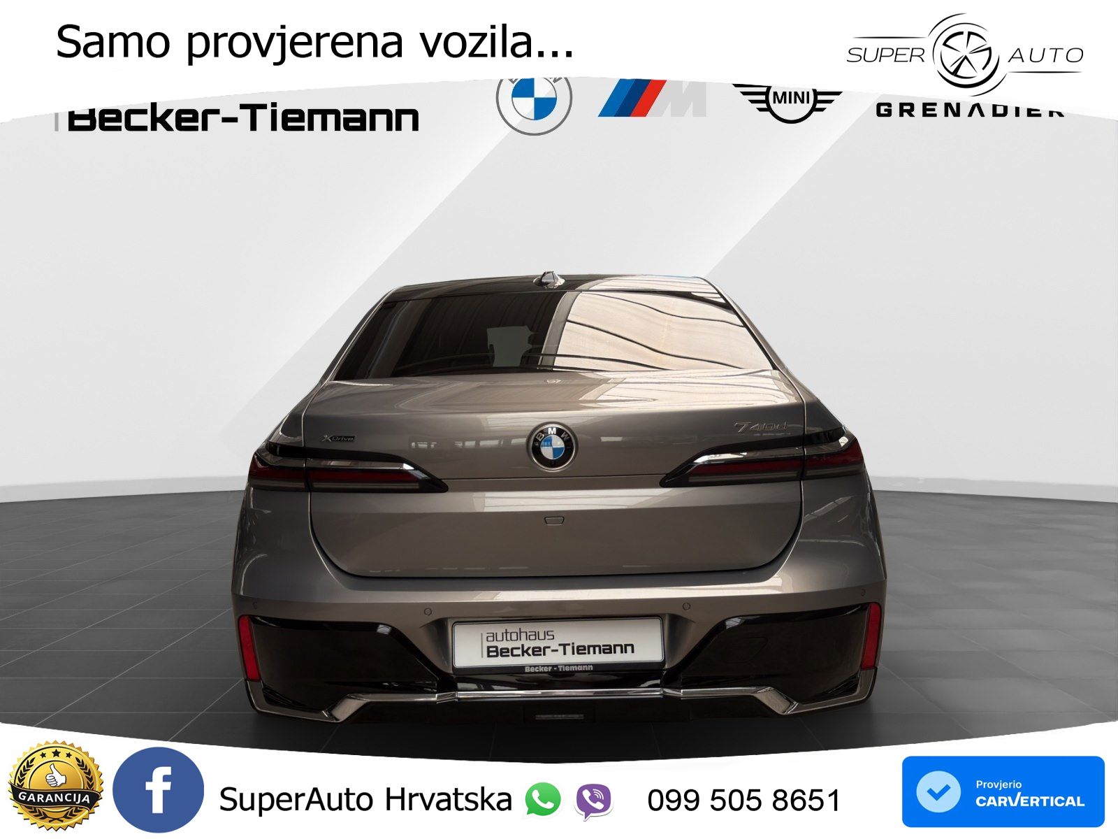 BMW 740d (299 KS) xDrive Steptronic M Sport LED+GR SJED+ACC