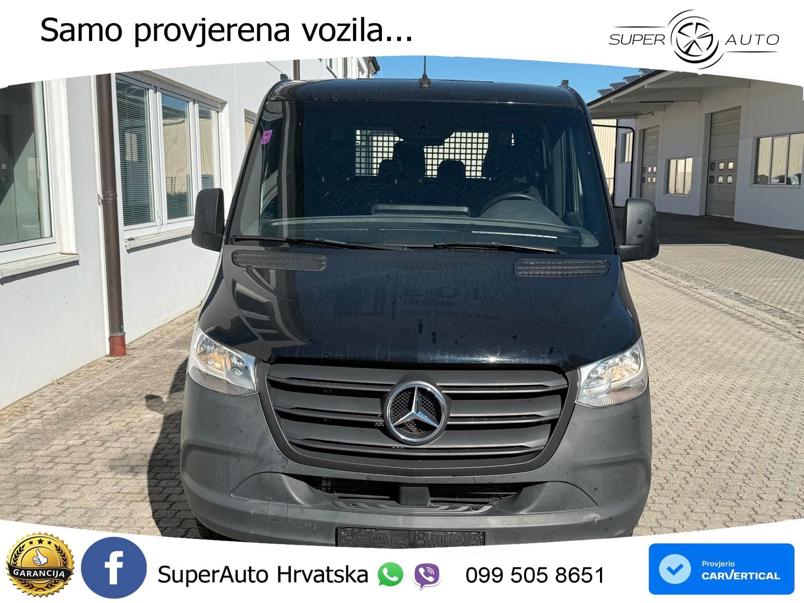 Mercedes-Benz Sprinter III Pritsche DoKa 317 CDI AHK 2t Klima 170 KS