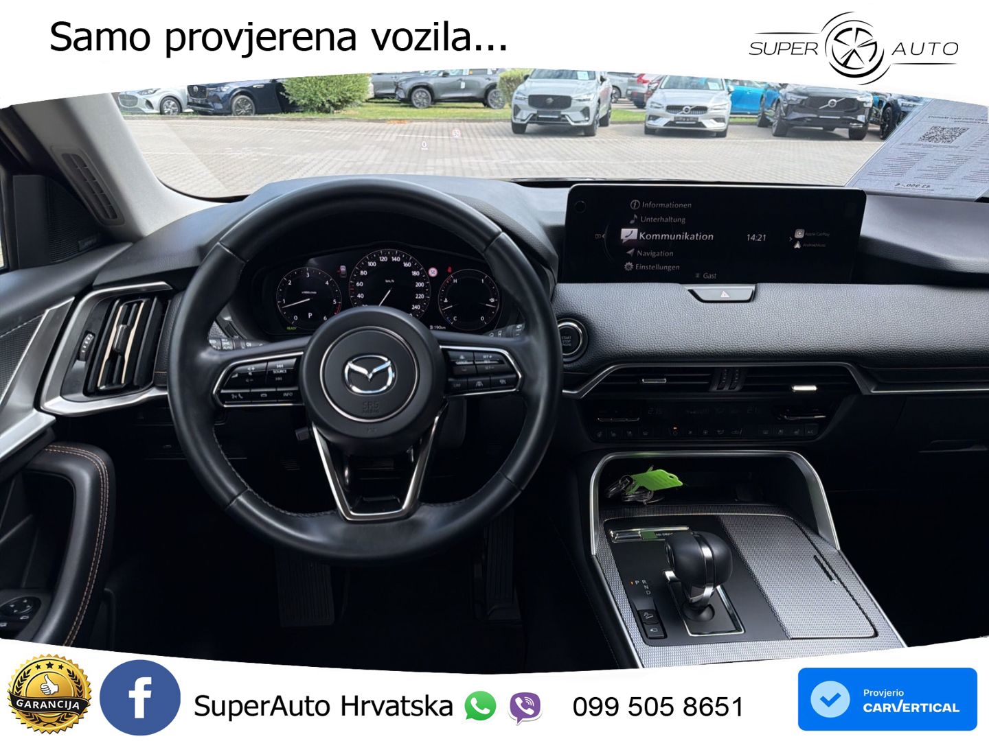 Mazda CX-60 3.3 e-Skyactiv D (254 KS) AWD Automatic LED+GR SJED+ACC