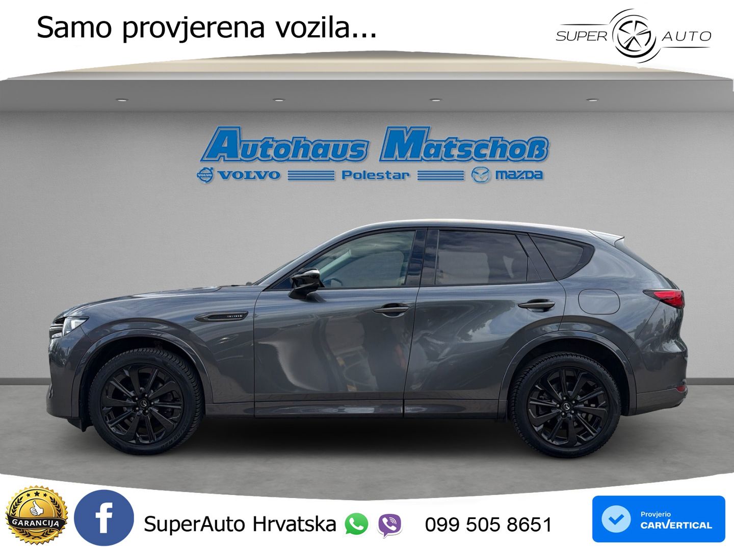Mazda CX-60 3.3 e-Skyactiv D (254 KS) AWD Automatic LED+GR SJED+ACC
