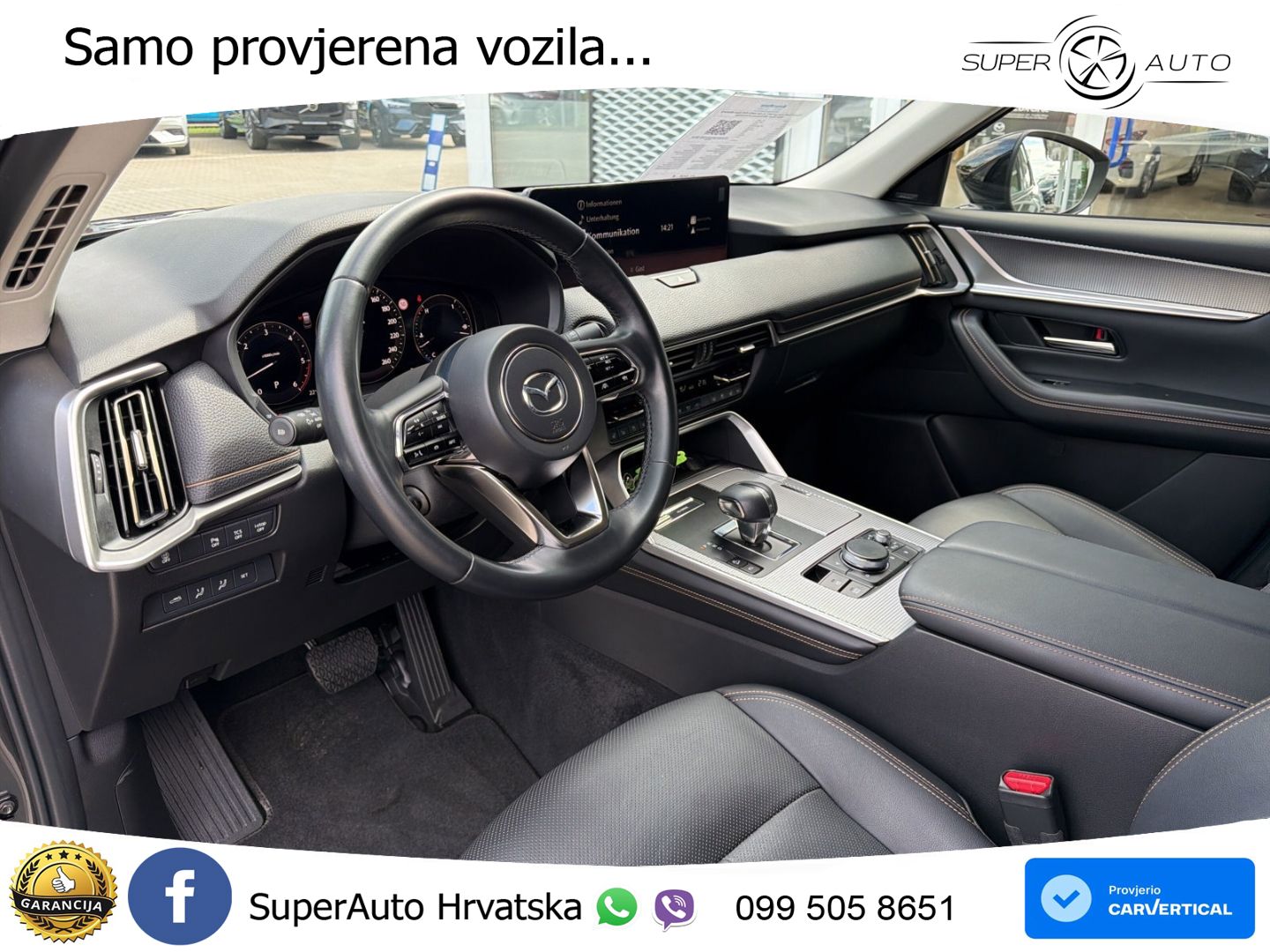 Mazda CX-60 3.3 e-Skyactiv D (254 KS) AWD Automatic LED+GR SJED+ACC