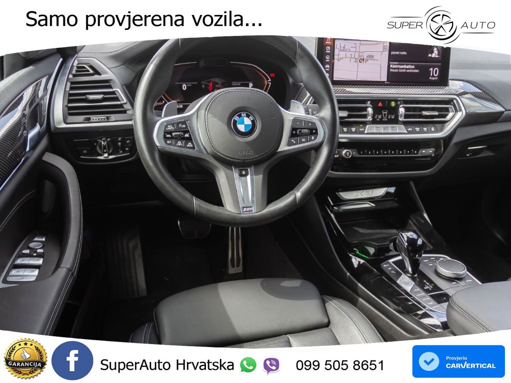 BMW X3 30d xDrive Steptronic LED+GR SJED+ACC
