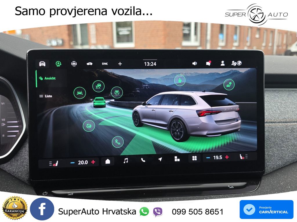 Škoda Octavia Combi 2.0 TDI (150 KS) DSG LED+GR SJED+ACC