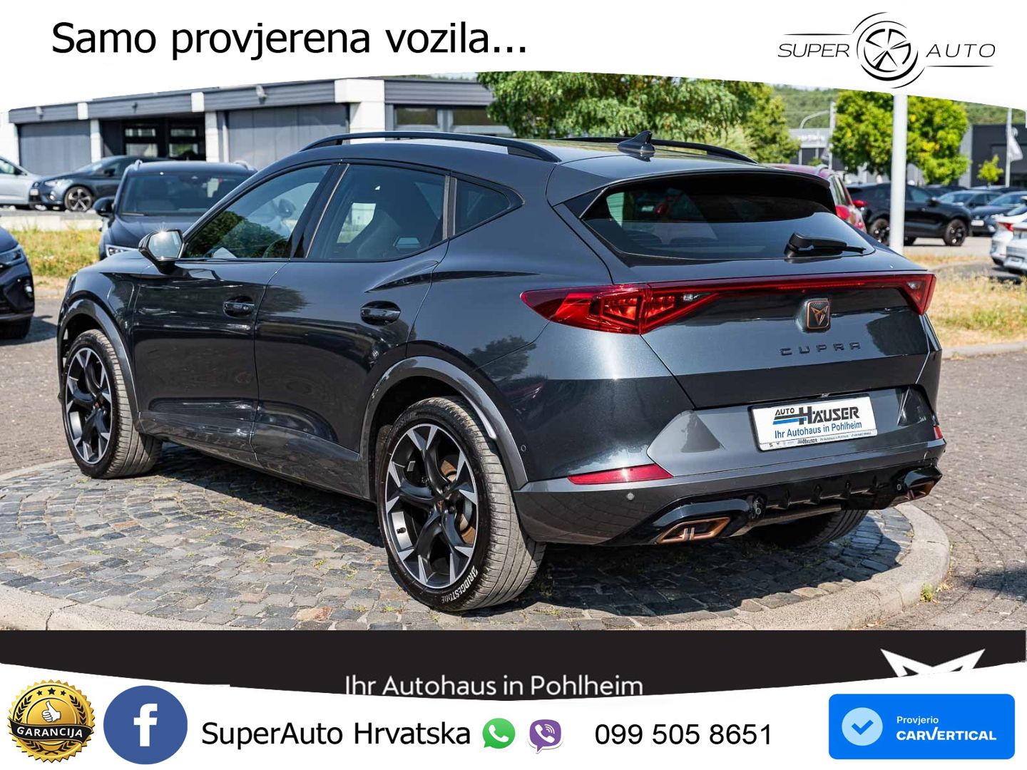 Cupra Formentor 1.4 TSI (245 KS) e-Hybrid DSG VZ MATRIX+GR SJED+KAM