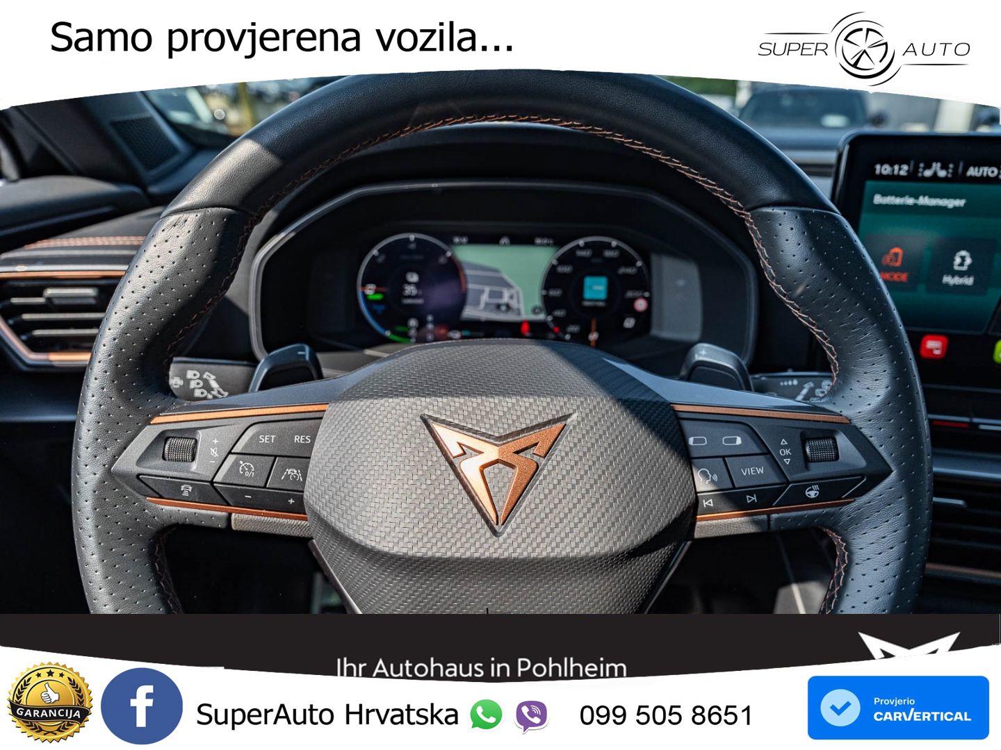 Cupra Formentor 1.4 TSI (245 KS) e-Hybrid DSG VZ MATRIX+GR SJED+KAM