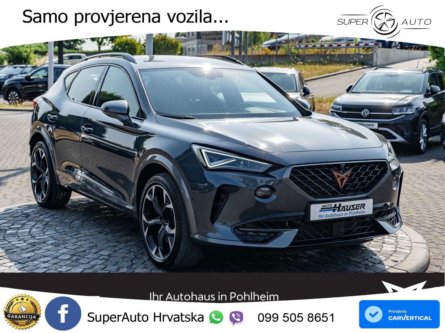 Cupra Formentor 1.4 TSI (245 KS) e-Hybrid DSG VZ MATRIX+GR SJED+KAM
