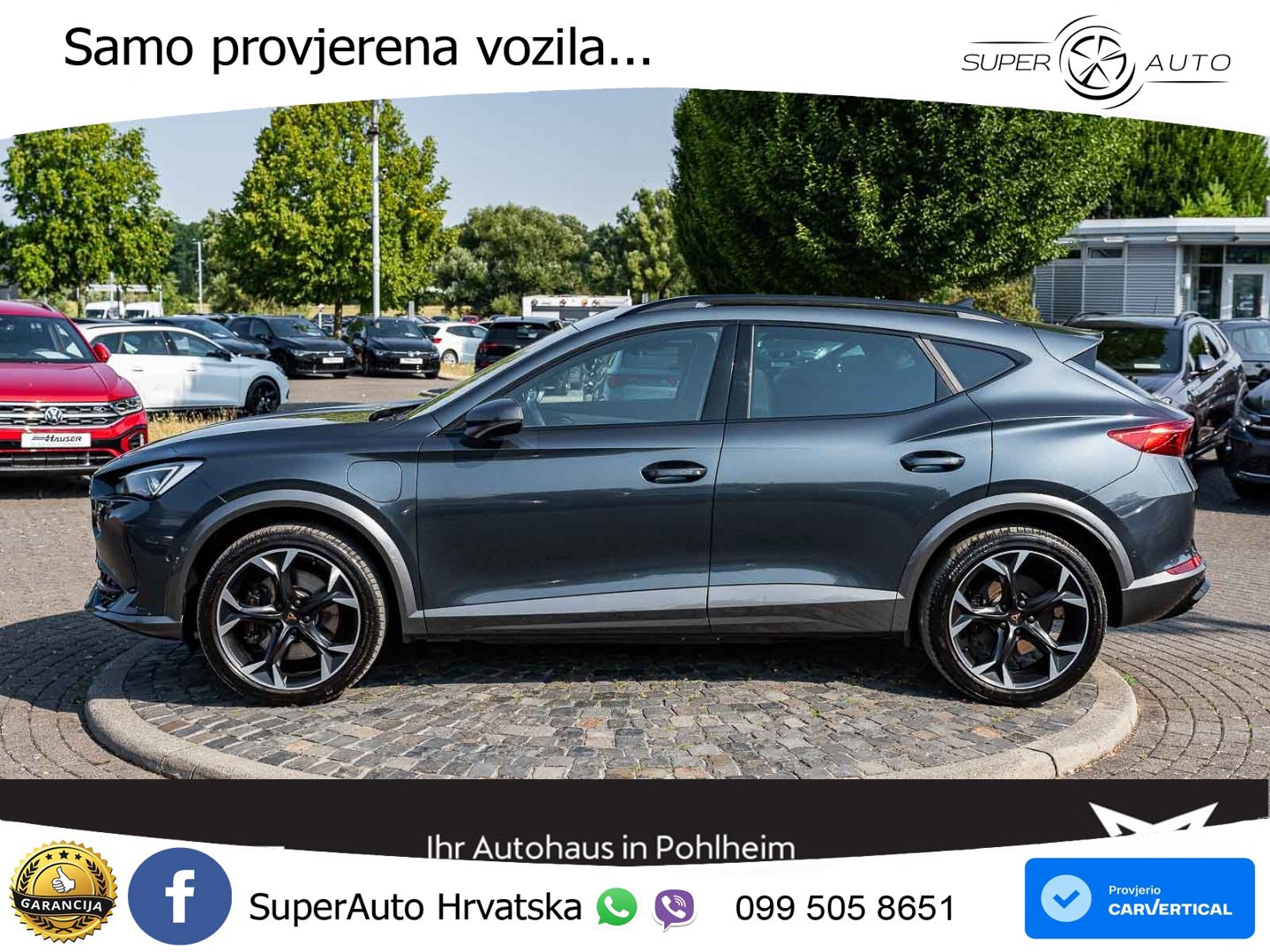 Cupra Formentor 1.4 TSI (245 KS) e-Hybrid DSG VZ MATRIX+GR SJED+KAM