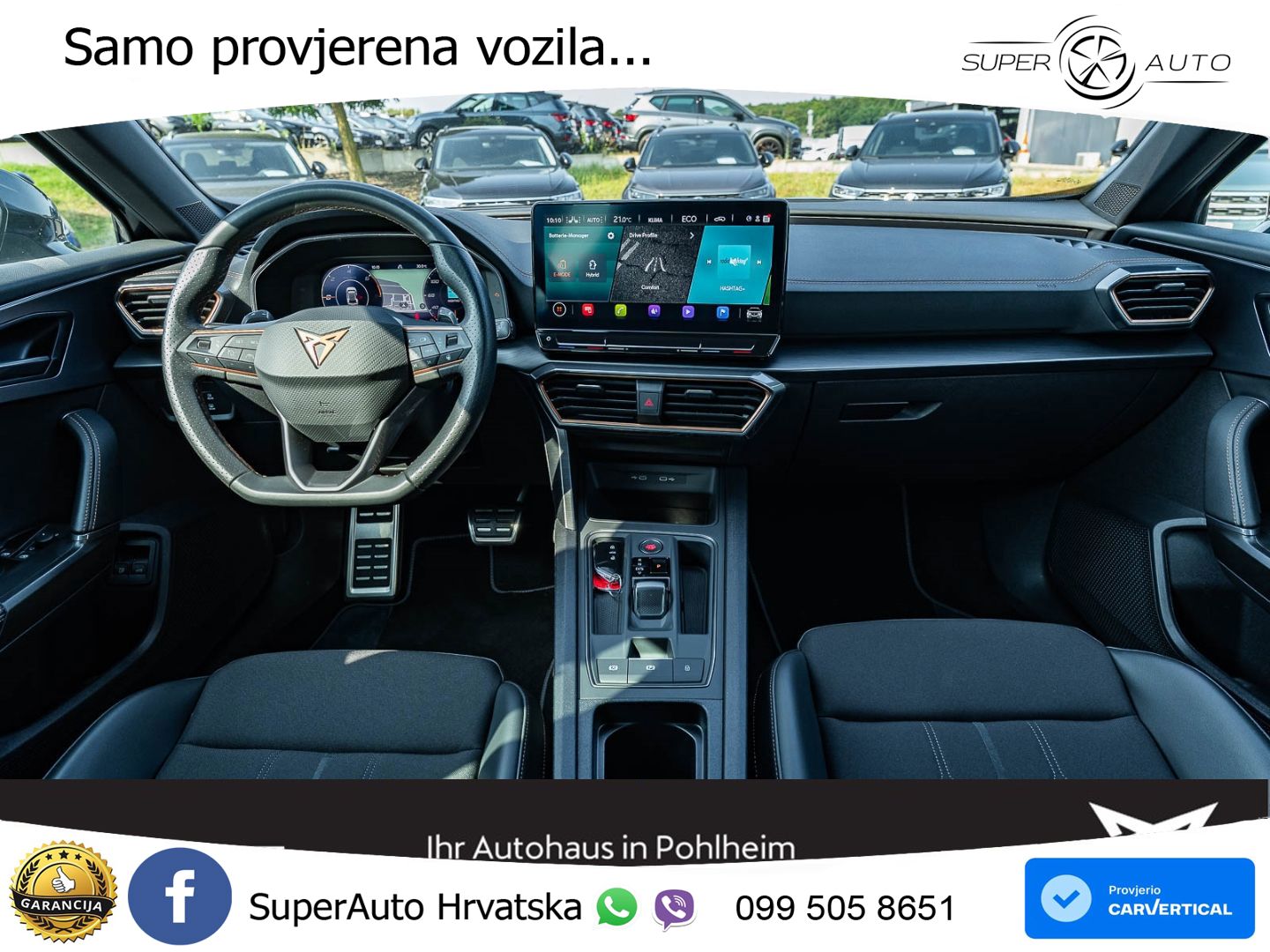 Cupra Formentor 1.4 TSI (245 KS) e-Hybrid DSG VZ MATRIX+GR SJED+KAM