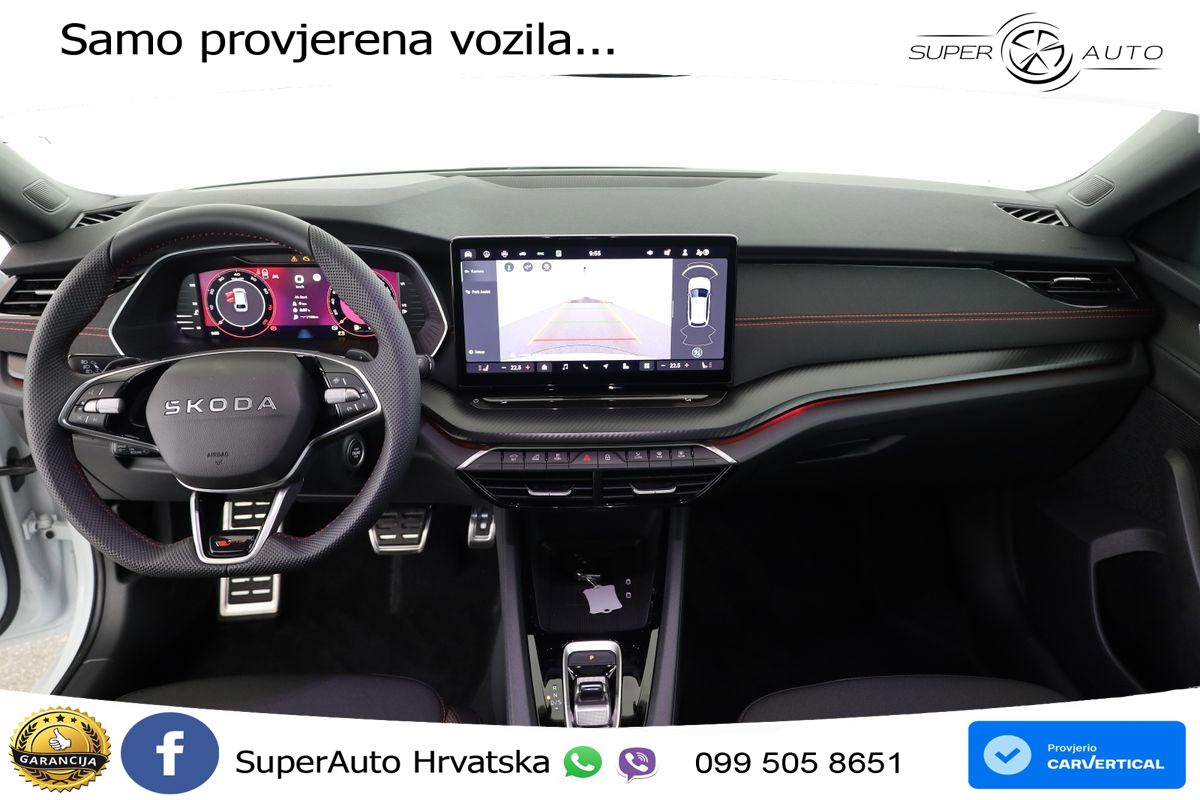 Škoda Octavia Combi RS 2.0 TSI (265 KS) DSG LED+GR SJED+ACC