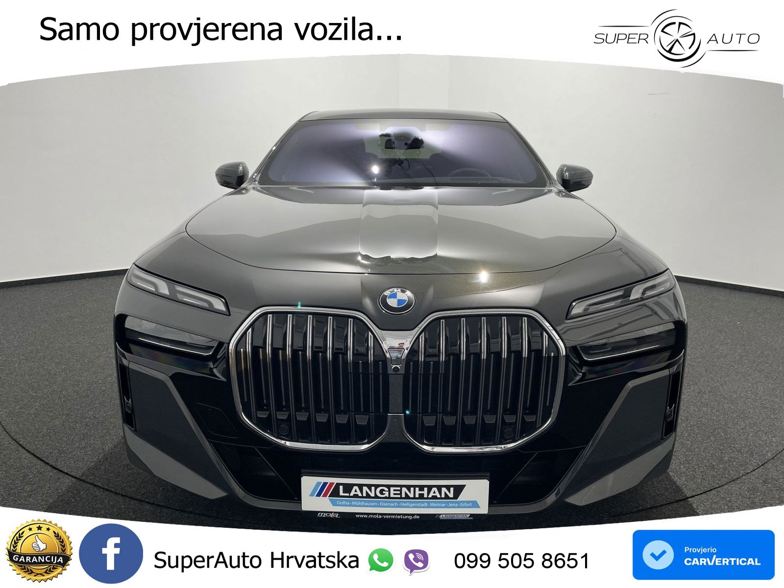 BMW 740d (299 KS) xDrive Steptronic M Sport ACC+HEAD+4xGR SJED+360+PANO