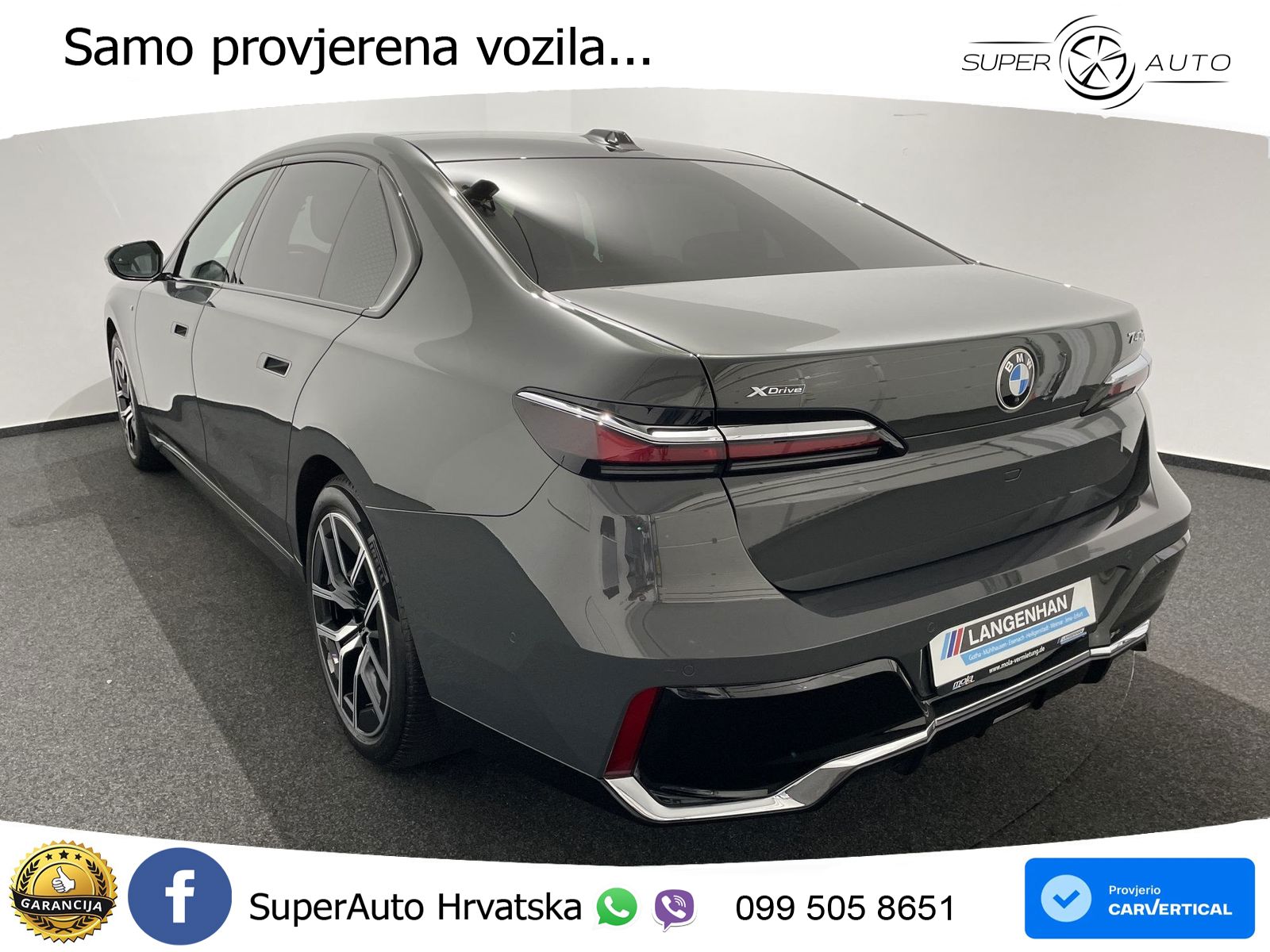 BMW 740d (299 KS) xDrive Steptronic M Sport ACC+HEAD+4xGR SJED+360+PANO