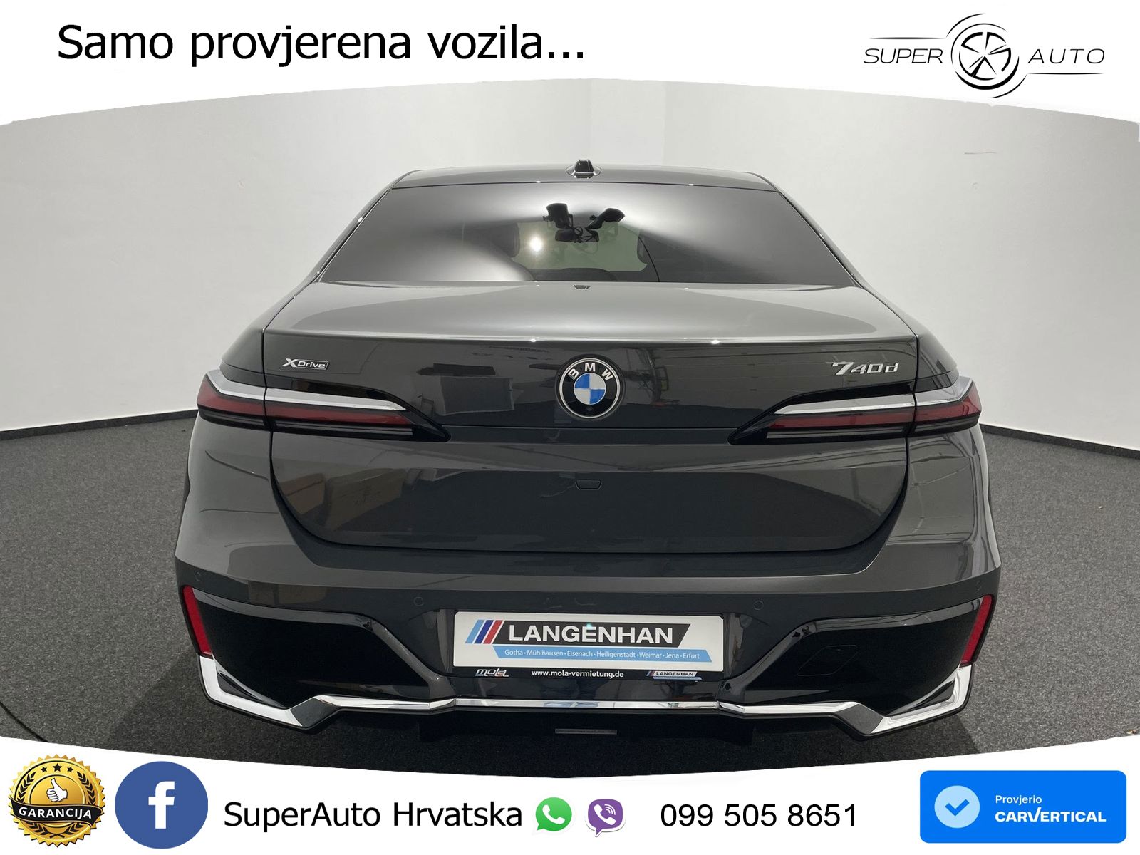 BMW 740d (299 KS) xDrive Steptronic M Sport ACC+HEAD+4xGR SJED+360+PANO