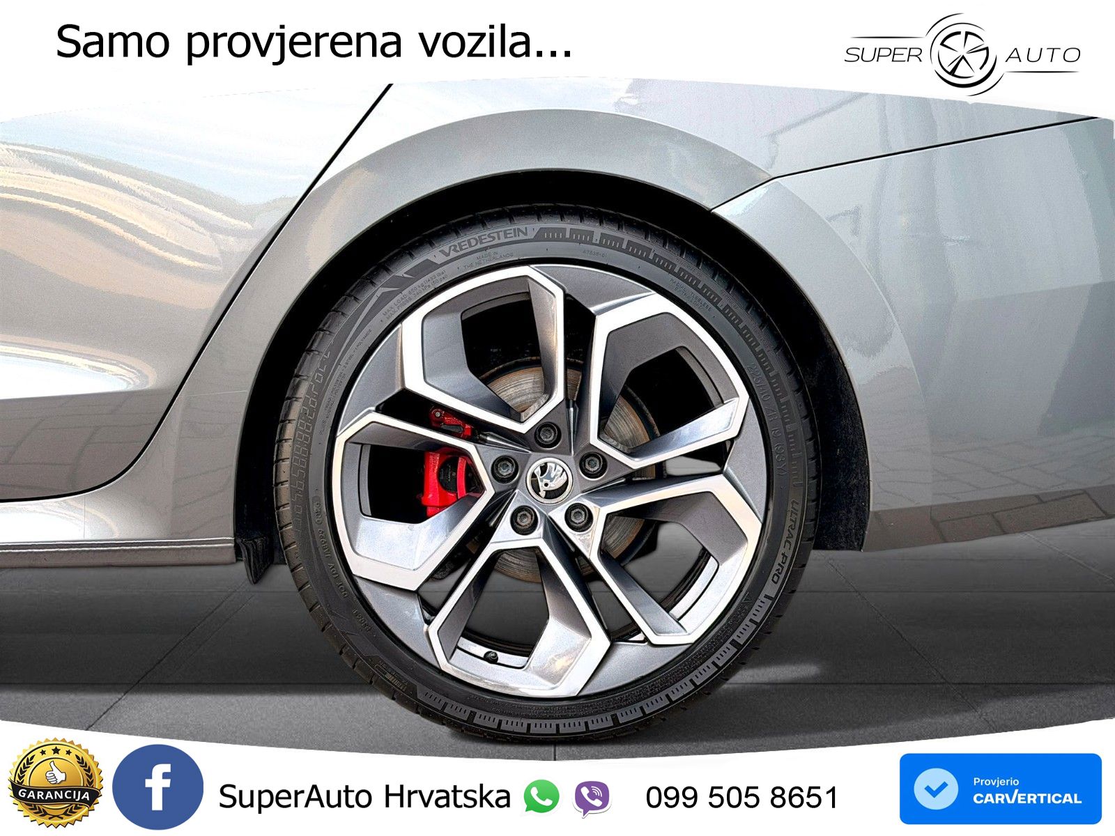Škoda Octavia Combi RS 2.0 TDI (200 KS) 4x4 DSG LED+GR SJED+ACC