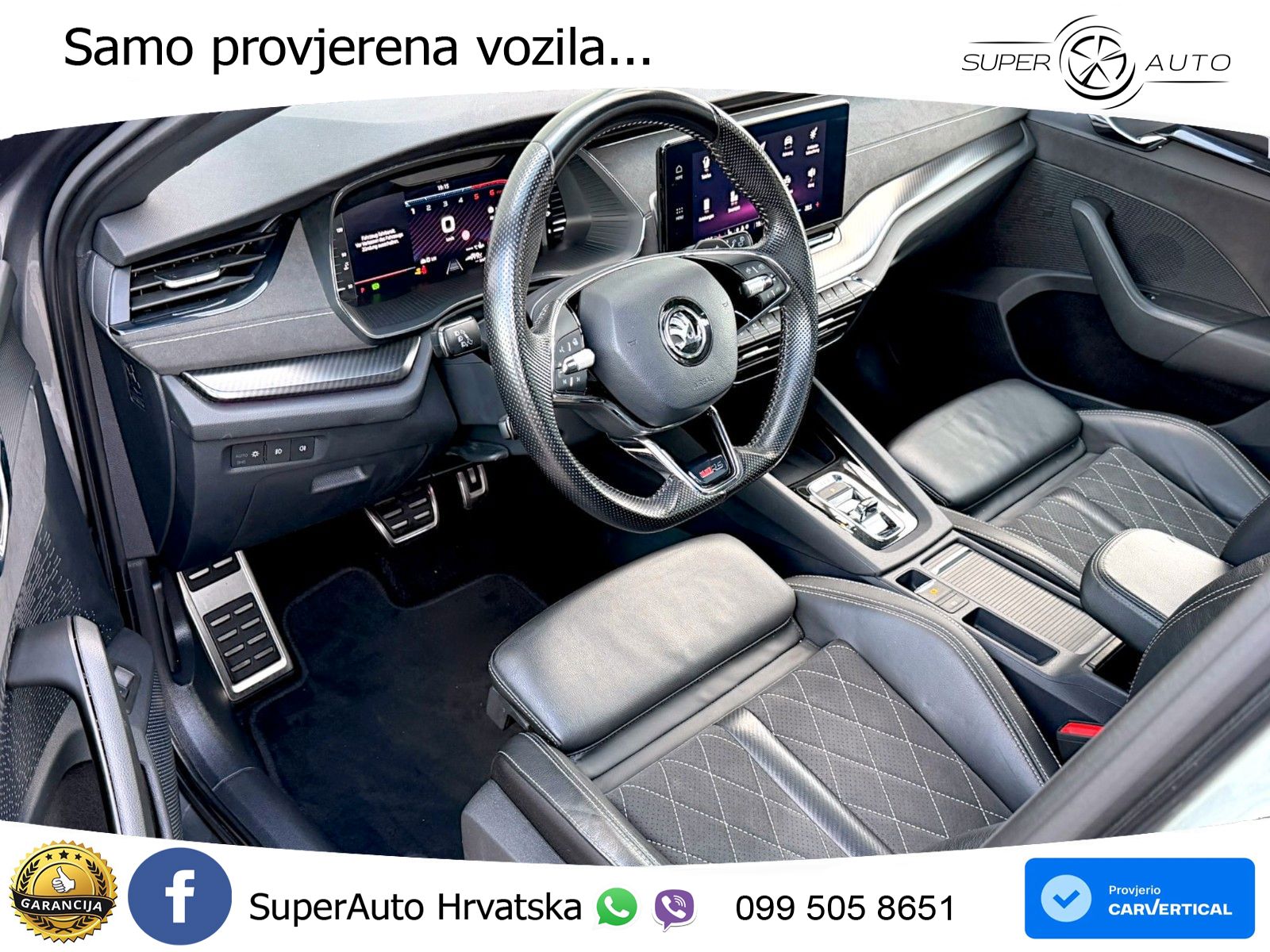 Škoda Octavia Combi RS 2.0 TDI (200 KS) 4x4 DSG LED+GR SJED+ACC