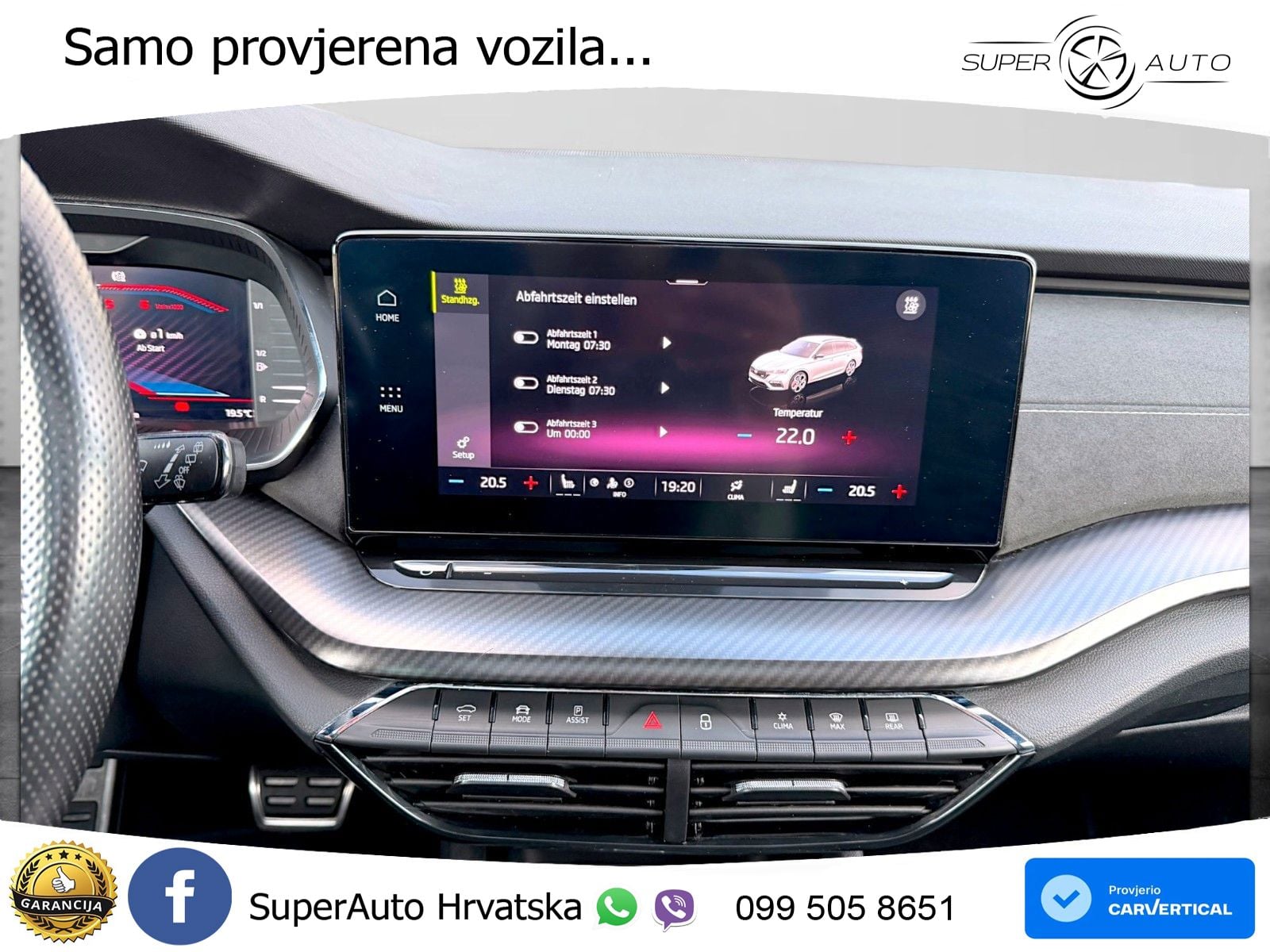 Škoda Octavia Combi RS 2.0 TDI (200 KS) 4x4 DSG LED+GR SJED+ACC