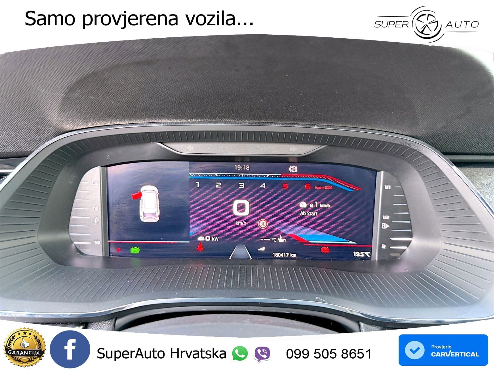 Škoda Octavia Combi RS 2.0 TDI (200 KS) 4x4 DSG LED+GR SJED+ACC