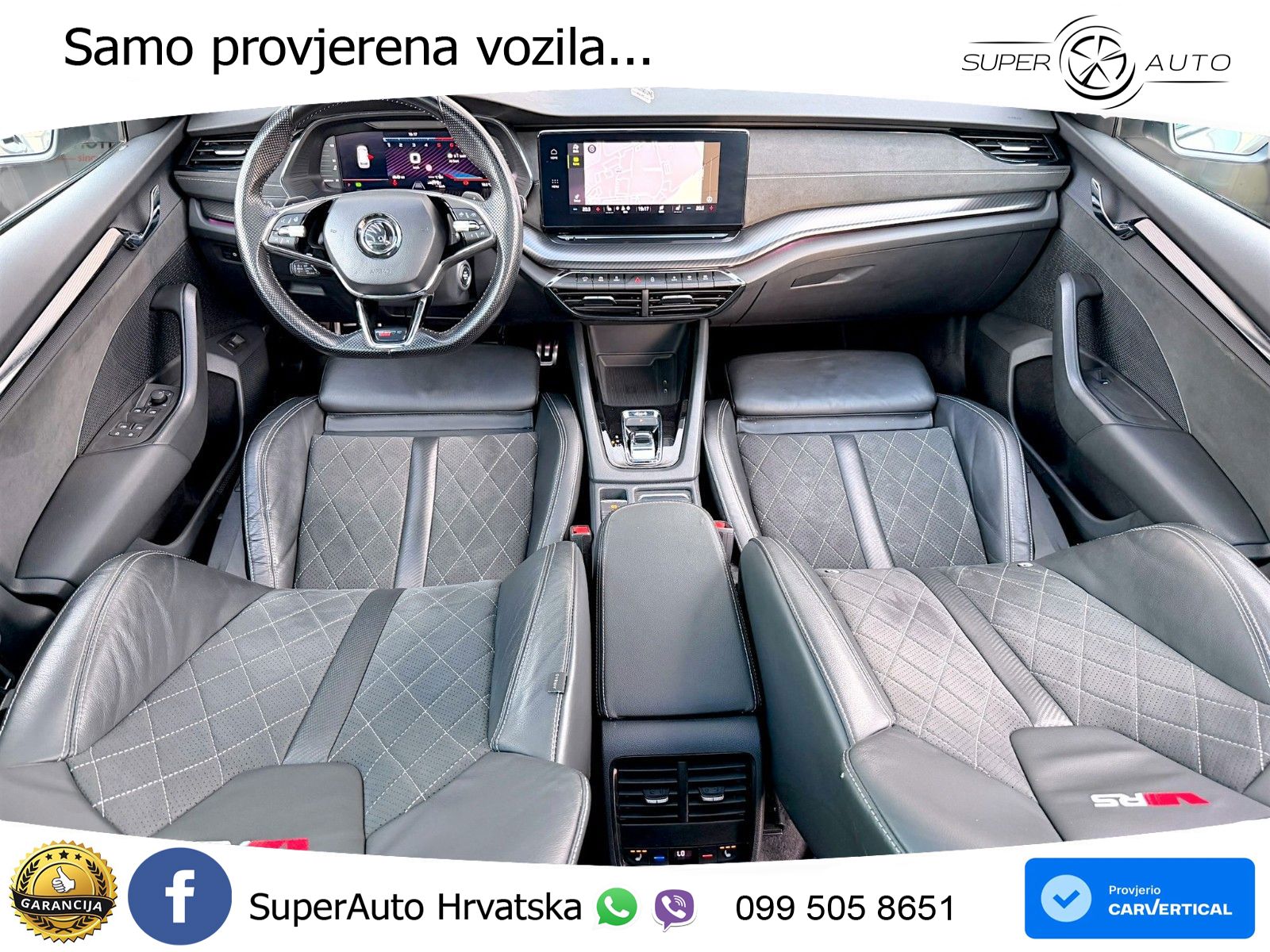 Škoda Octavia Combi RS 2.0 TDI (200 KS) 4x4 DSG LED+GR SJED+ACC