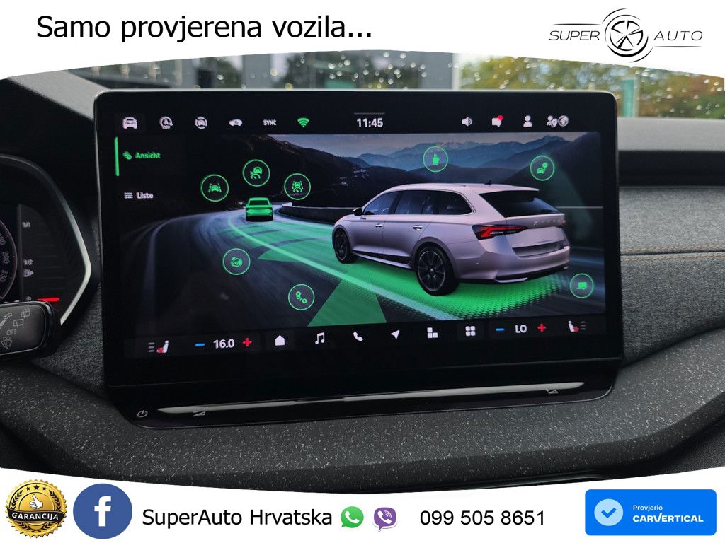 Škoda Octavia Combi 2.0 TDI (150 KS) DSG Selection LED+GR SJED+ACC