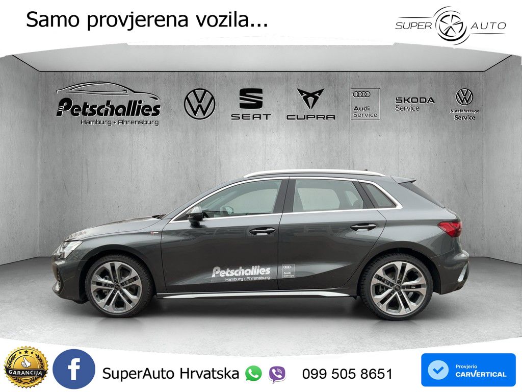 Audi A3 35 TFSI (150 KS) S tronic S line LED+GR SJED+ACC