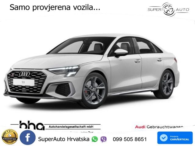 Audi S3 Limuzina 2.0 TFSI (310 KS) quattro S tronic LED+GR SJED+ACC