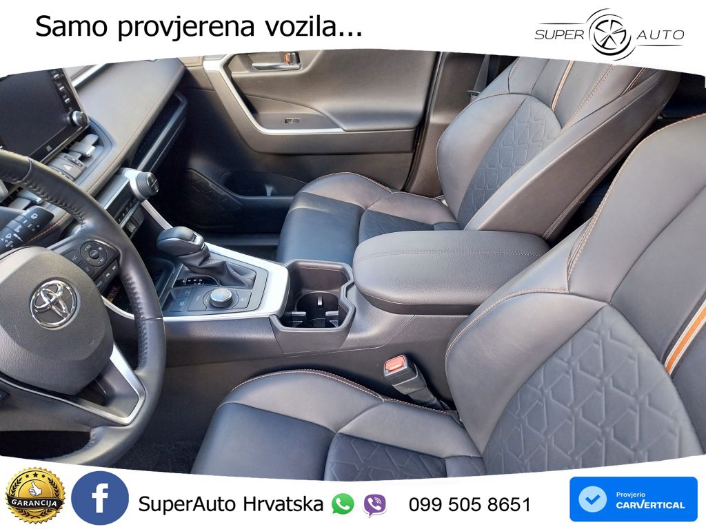 Toyota RAV4 2.5 (222 KS) Hybrid E-Four e-CVT LED+GR SJED+ACC