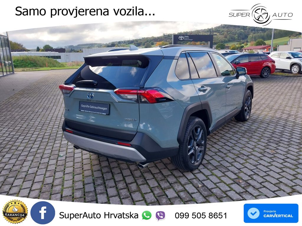 Toyota RAV4 2.5 (222 KS) Hybrid E-Four e-CVT LED+GR SJED+ACC