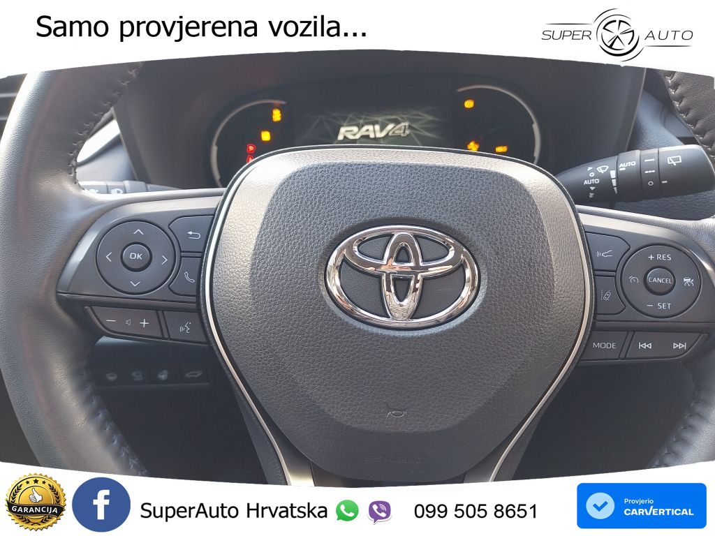 Toyota RAV4 2.5 (222 KS) Hybrid E-Four e-CVT LED+GR SJED+ACC