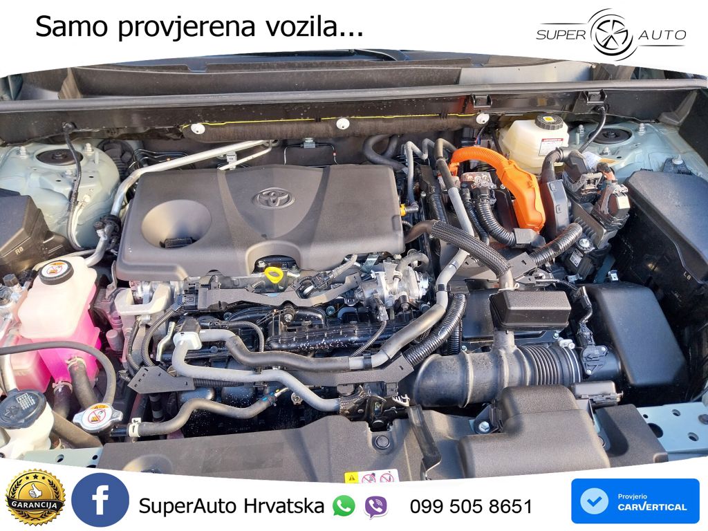 Toyota RAV4 2.5 (222 KS) Hybrid E-Four e-CVT LED+GR SJED+ACC