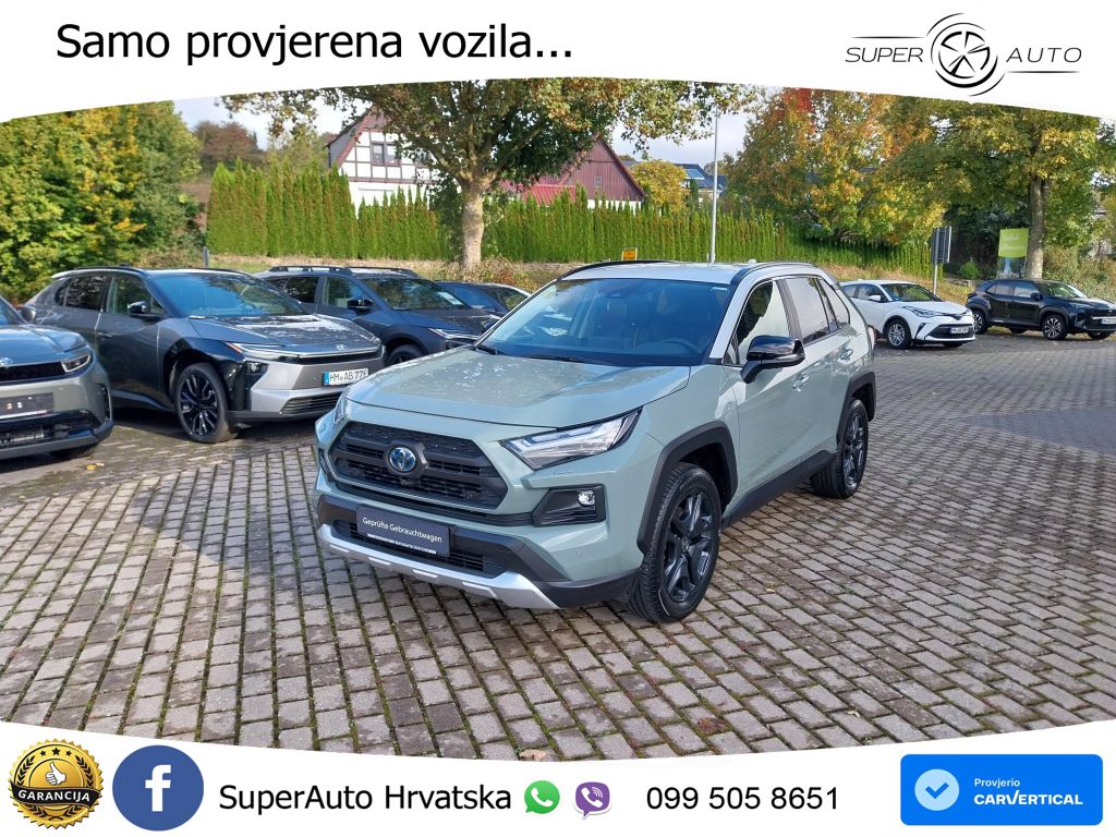 Toyota RAV4 2.5 (222 KS) Hybrid E-Four e-CVT LED+GR SJED+ACC
