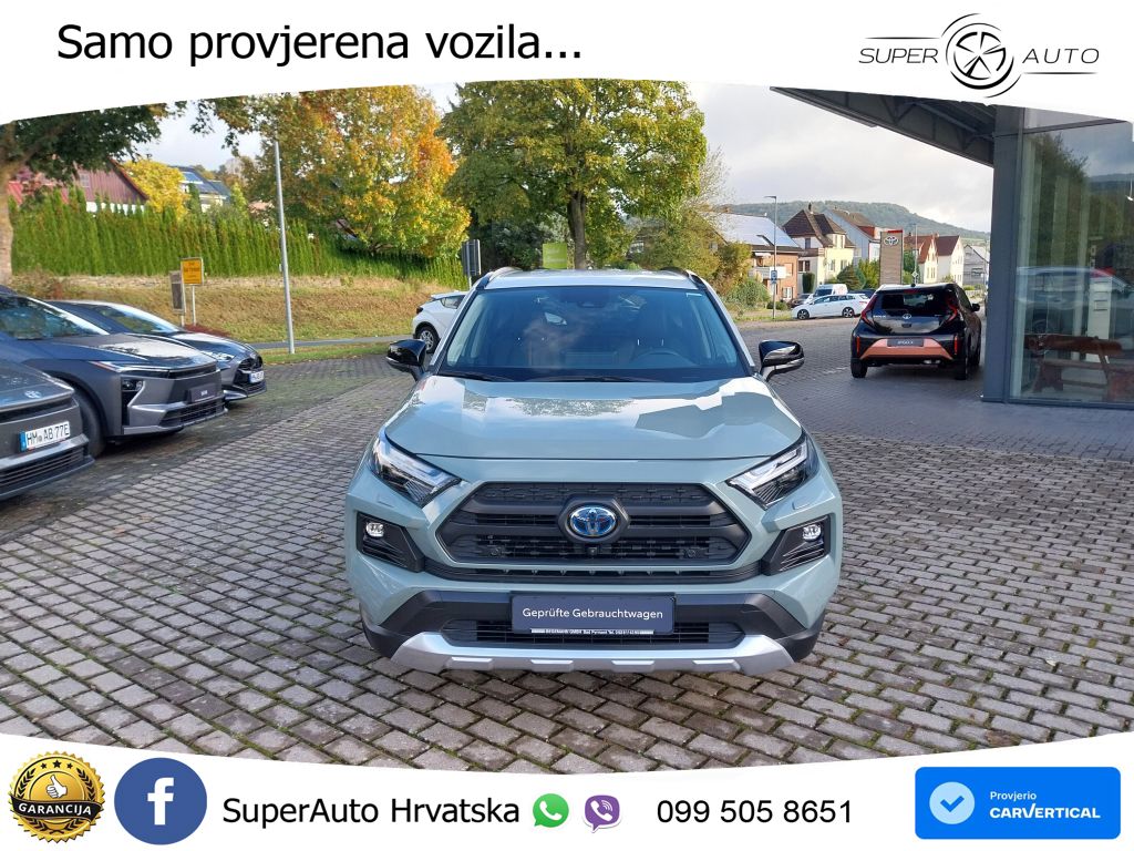 Toyota RAV4 2.5 (222 KS) Hybrid E-Four e-CVT LED+GR SJED+ACC