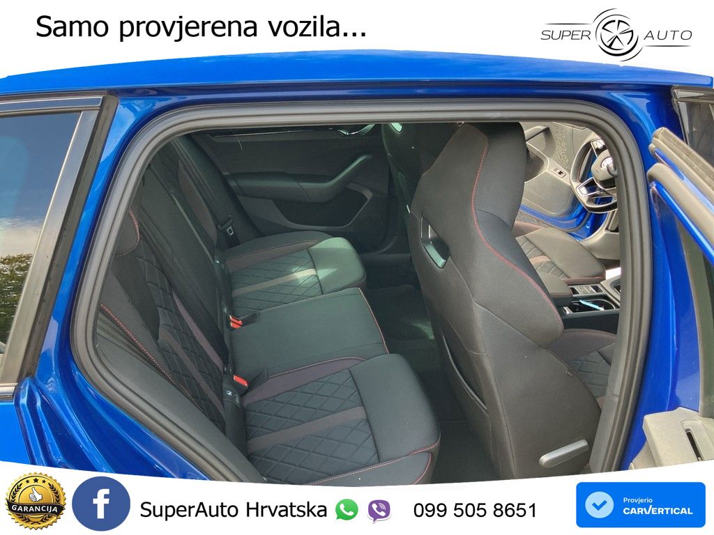 Škoda Octavia Combi RS 2.0 TDI (200 KS) DSG MATRIX+GR SJED+KAM