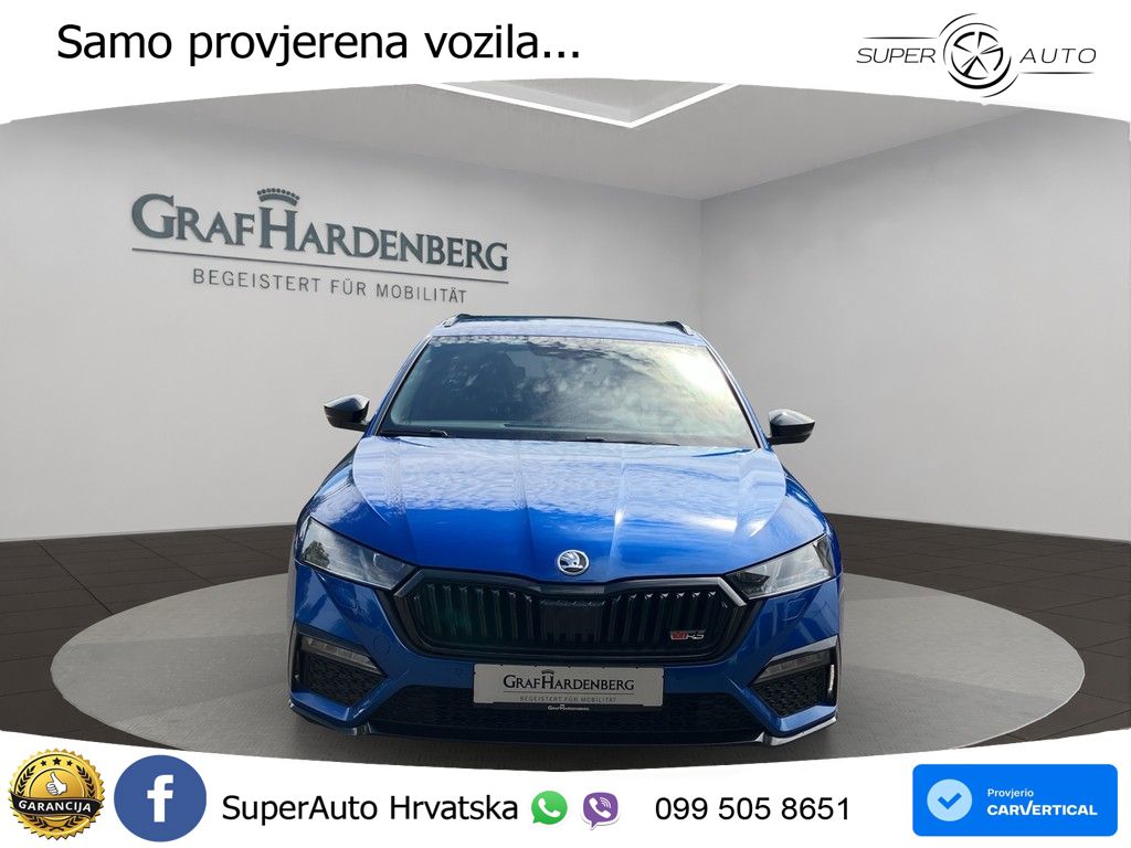 Škoda Octavia Combi RS 2.0 TDI (200 KS) DSG MATRIX+GR SJED+KAM