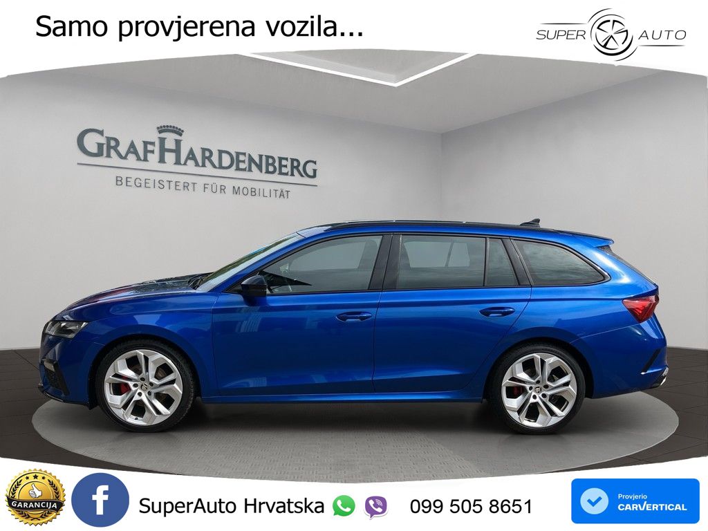 Škoda Octavia Combi RS 2.0 TDI (200 KS) DSG MATRIX+GR SJED+KAM