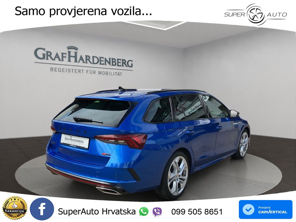 Škoda Octavia Combi RS 2.0 TDI (200 KS) DSG MATRIX+GR SJED+KAM