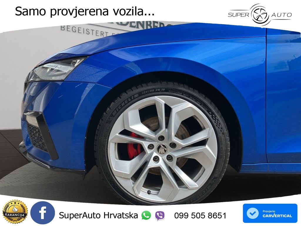 Škoda Octavia Combi RS 2.0 TDI (200 KS) DSG MATRIX+GR SJED+KAM