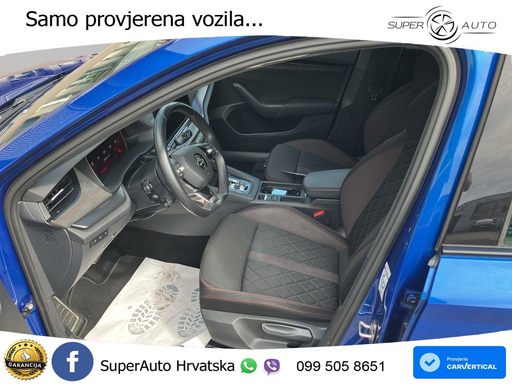 Škoda Octavia Combi RS 2.0 TDI (200 KS) DSG MATRIX+GR SJED+KAM