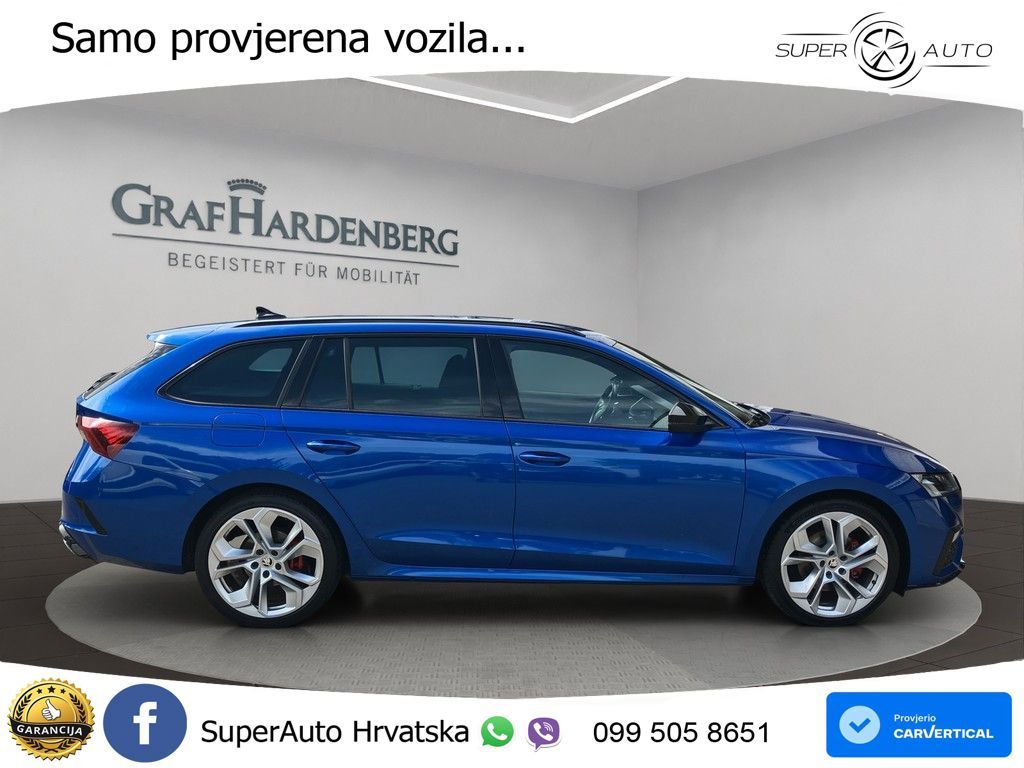 Škoda Octavia Combi RS 2.0 TDI (200 KS) DSG MATRIX+GR SJED+KAM