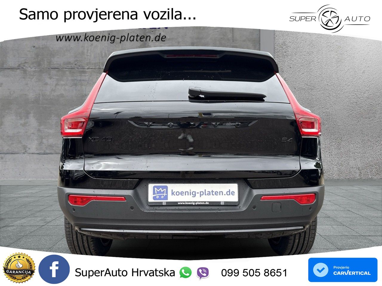 Volvo XC40 2.0 B4 197 KS Automatic LED+GR SJED+ACC
